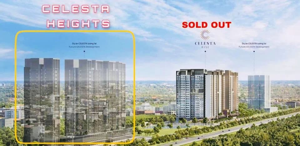 Căn hộ Celesta Heights Nhà Bè Chủ Đầu Tư Keppel Land
