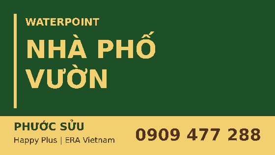 Khu nhà phố vườn và biệt thự Waterpoint Nam Long bên sông Vàm Cỏ Đông, Bến Lức