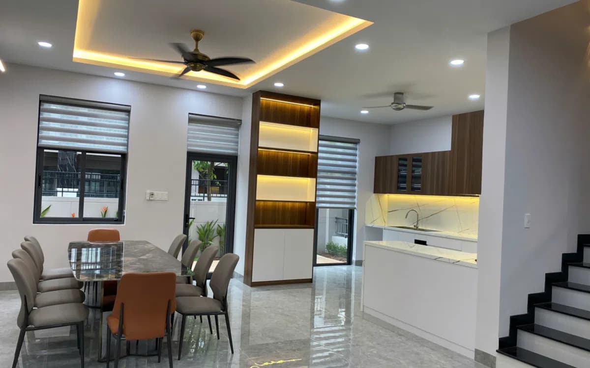 Cho thuê biệt thự song lập GS Zeitgeist Nhà Bè nội thất cao cấp