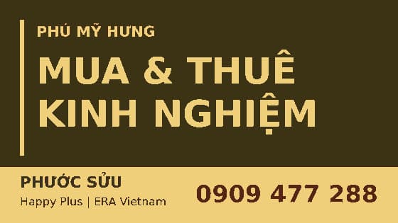 Khu đô thị Phú Mỹ Hưng, Quận 7 – hỏi đáp kinh nghiệm mua và thuê nhà