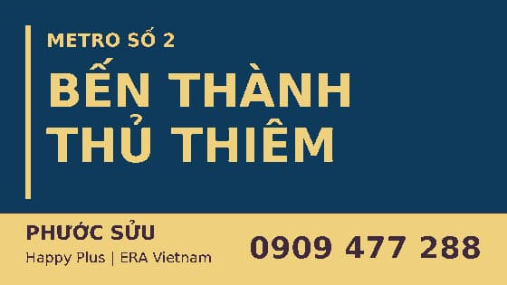 Ảnh bìa chủ đề tuyến metro số 2 Bến Thành – Thủ Thiêm