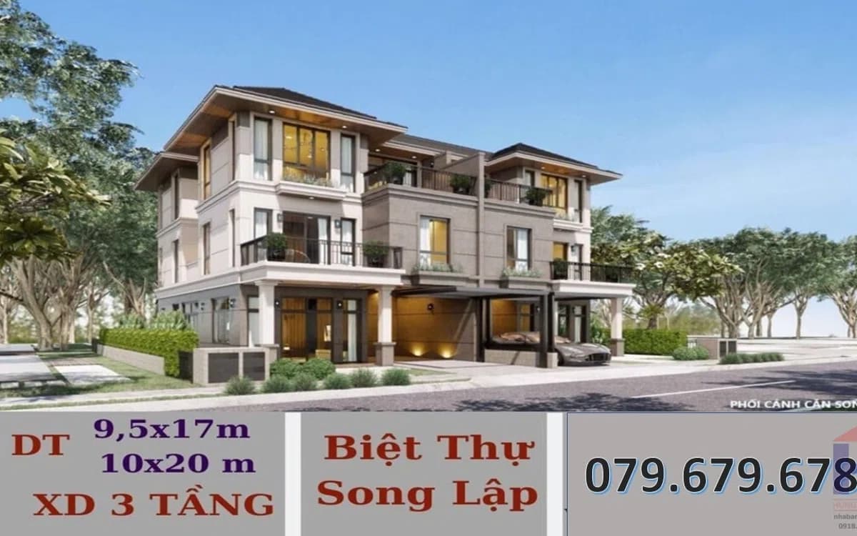 Bán biệt thự song lập GS metrocity Nhà Bè 162m2, Giá: 21 tỷ LH 0909477288