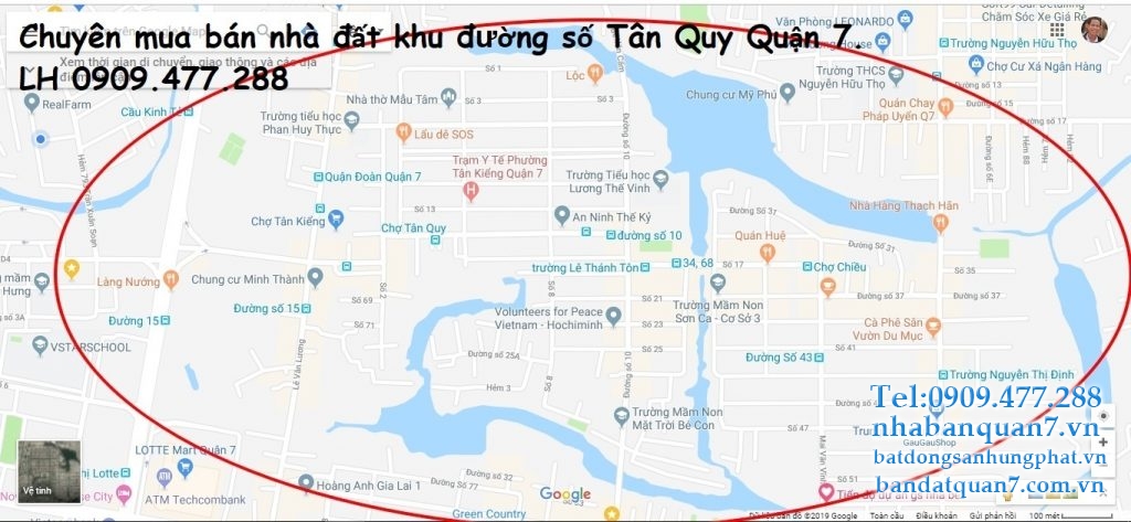 Bán đất đường số Quận 7