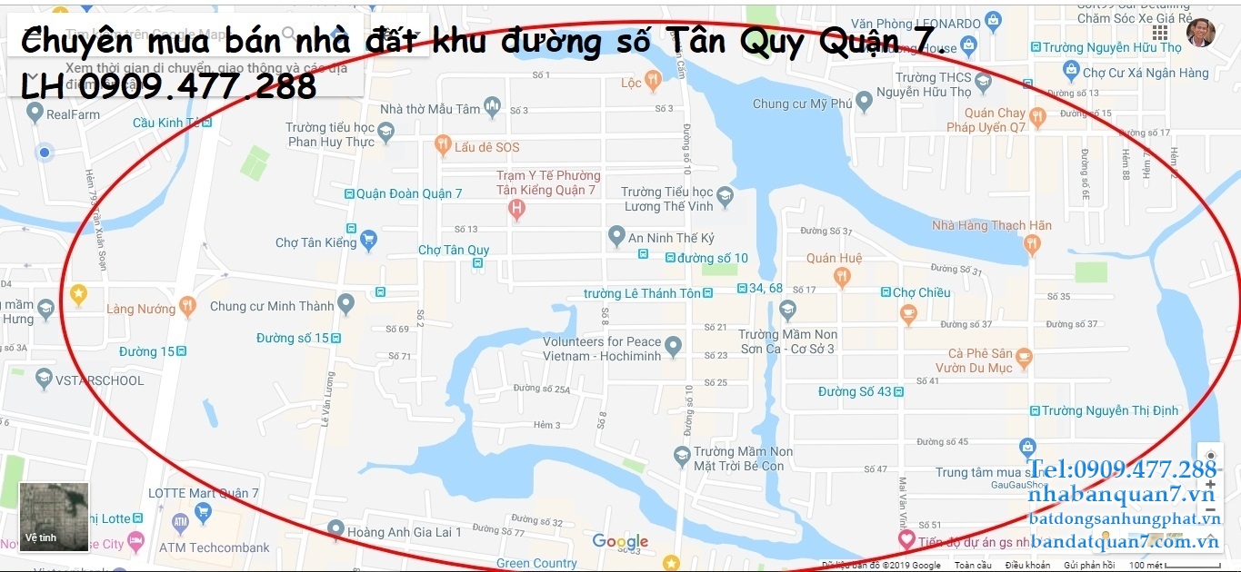 Bán đất đường số Quận 7