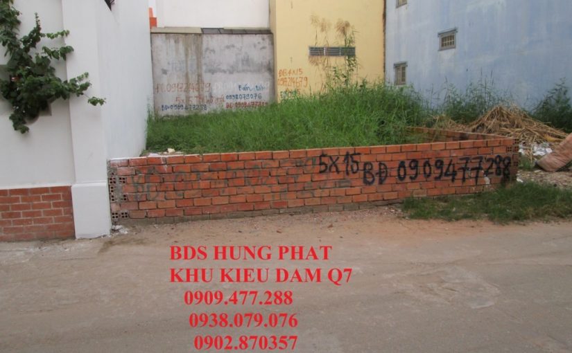 Bán đất đường Kiều Đàm quận 7