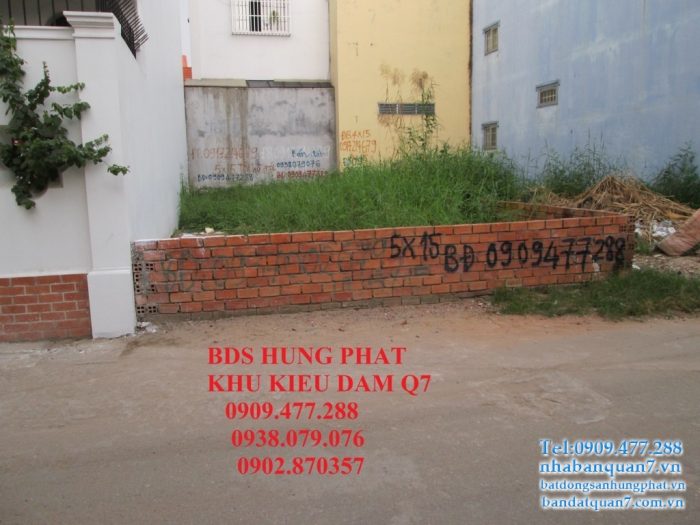 Bán đất đường Kiều Đàm quận 7