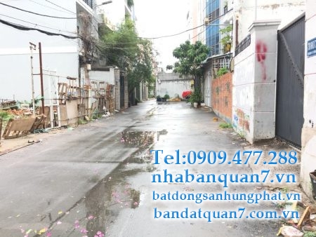 Bán đất hẻm 793 Kiều Đàm q7