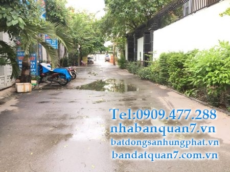 Bán đất hẻm 793 Kiều Đàm q7