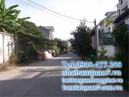 Bán nhà đất phường Tân Hưng Quận 7 