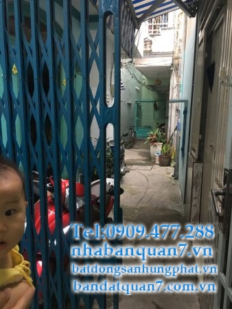 Bán gấp nhà hẻm 861 Trần Xuân Soạn quận 7