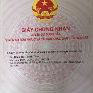 Bán nhà phường Bình Thuận