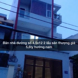 Bán nhà phườngTân Quy