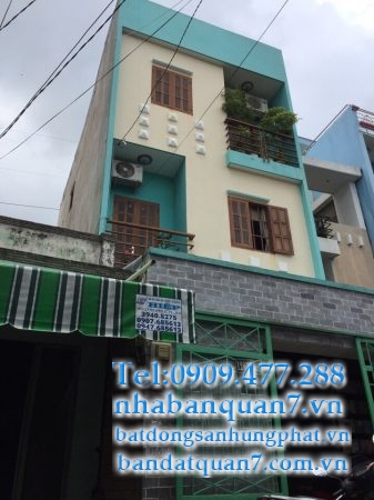 Bán nhà hẻm 128 huỳnh tấn phát