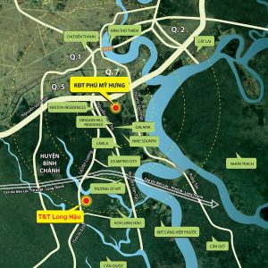 Đất nền dự án T&T THái Sơn Long Hậu