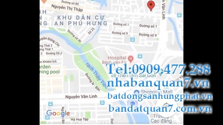 Bán biệt thự đường Nguyễn Thị Thập quận 7