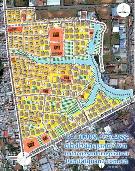 Bản đồ quy hoạch phường Tân Thuận Đông