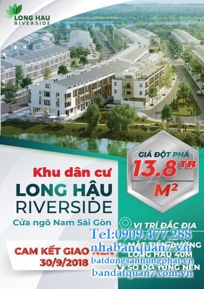 Bảng giá dự án Long Hậu Riverside