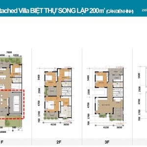 Cho thuê biệt thự song lập Zeitgeist City