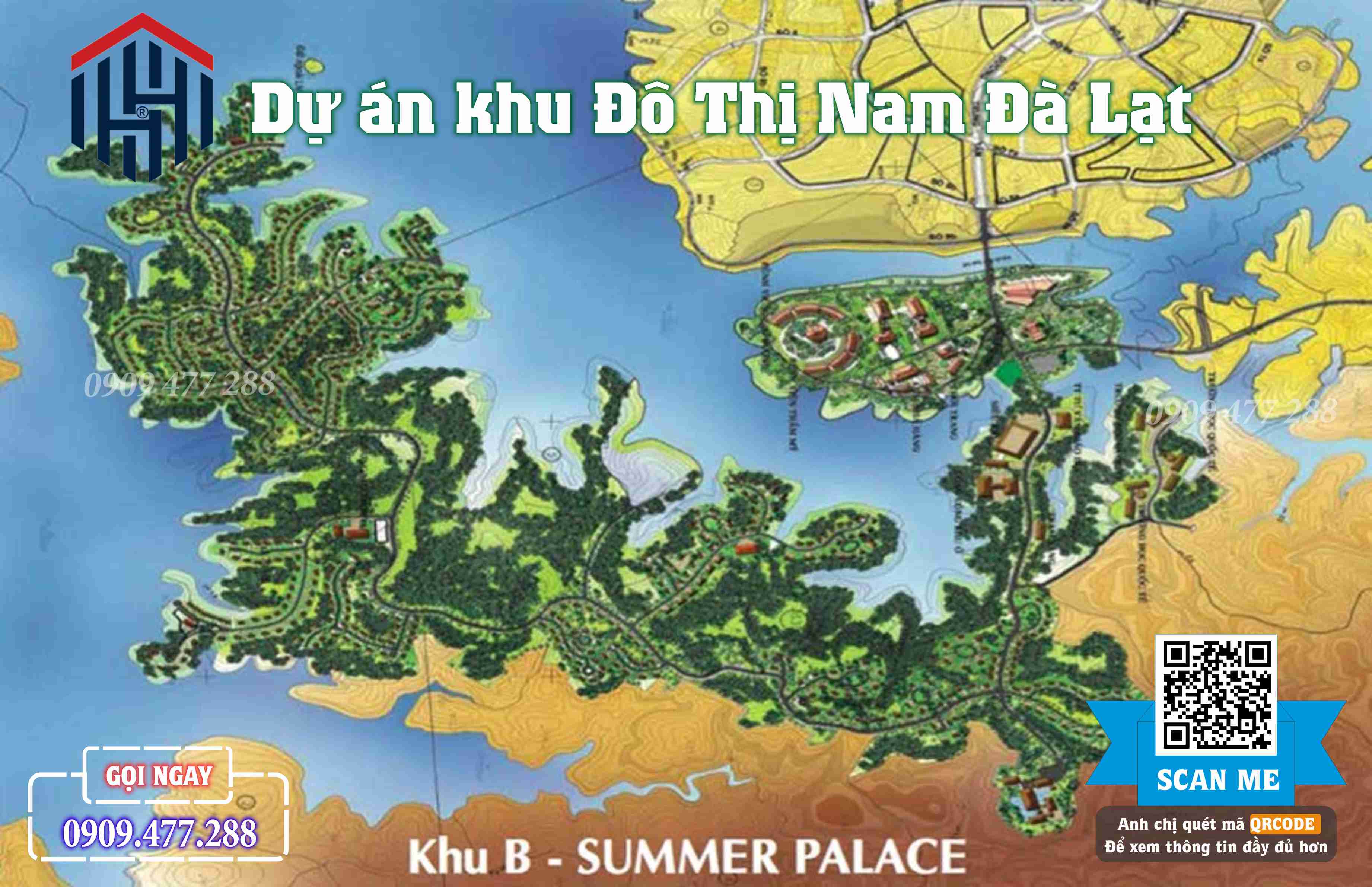 Khu B Summer Palace Khu đô thị Nam Đà Lạt