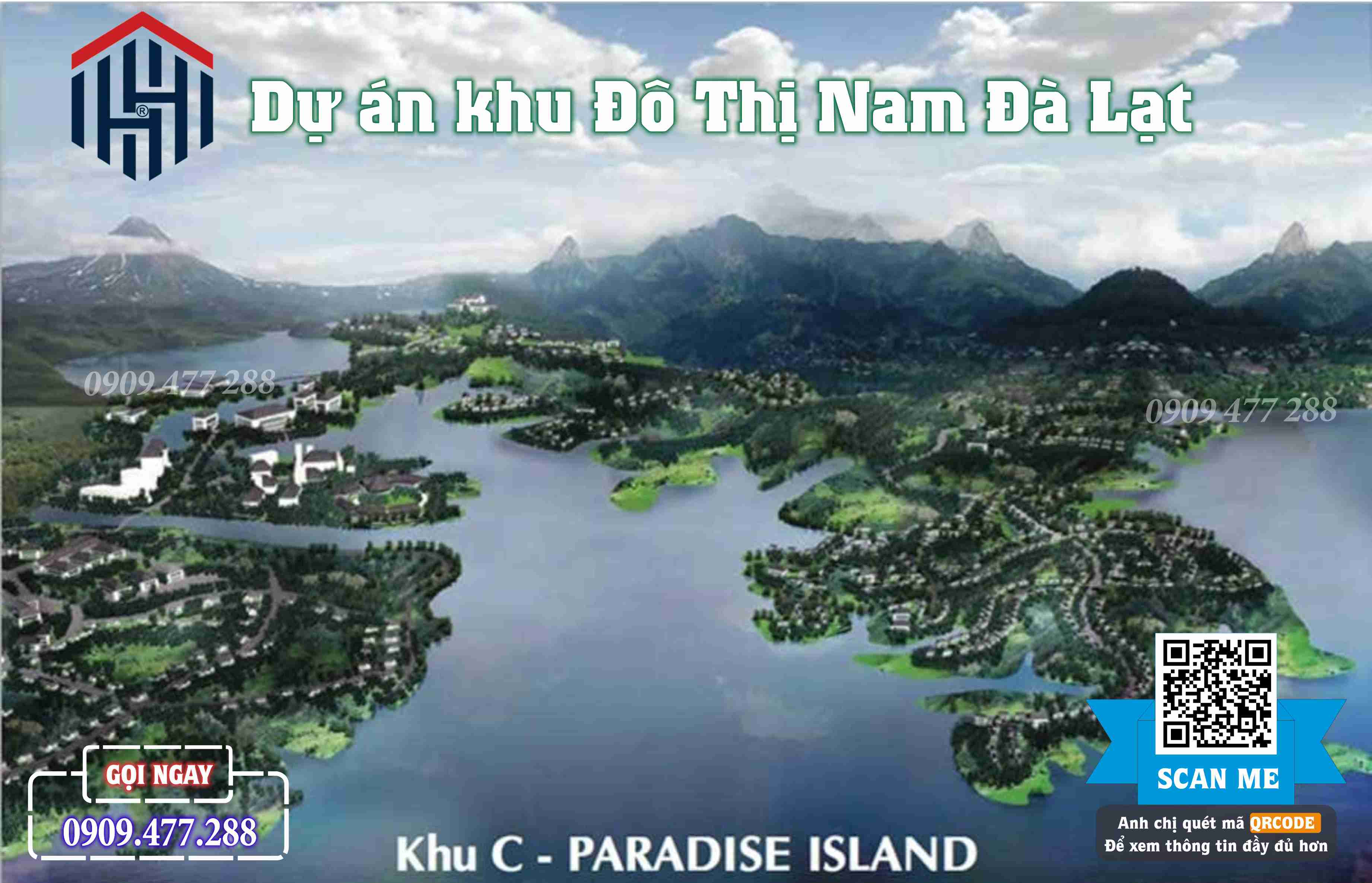 Khu C Paradise Island Khu đô thị Nam Đà Lạt