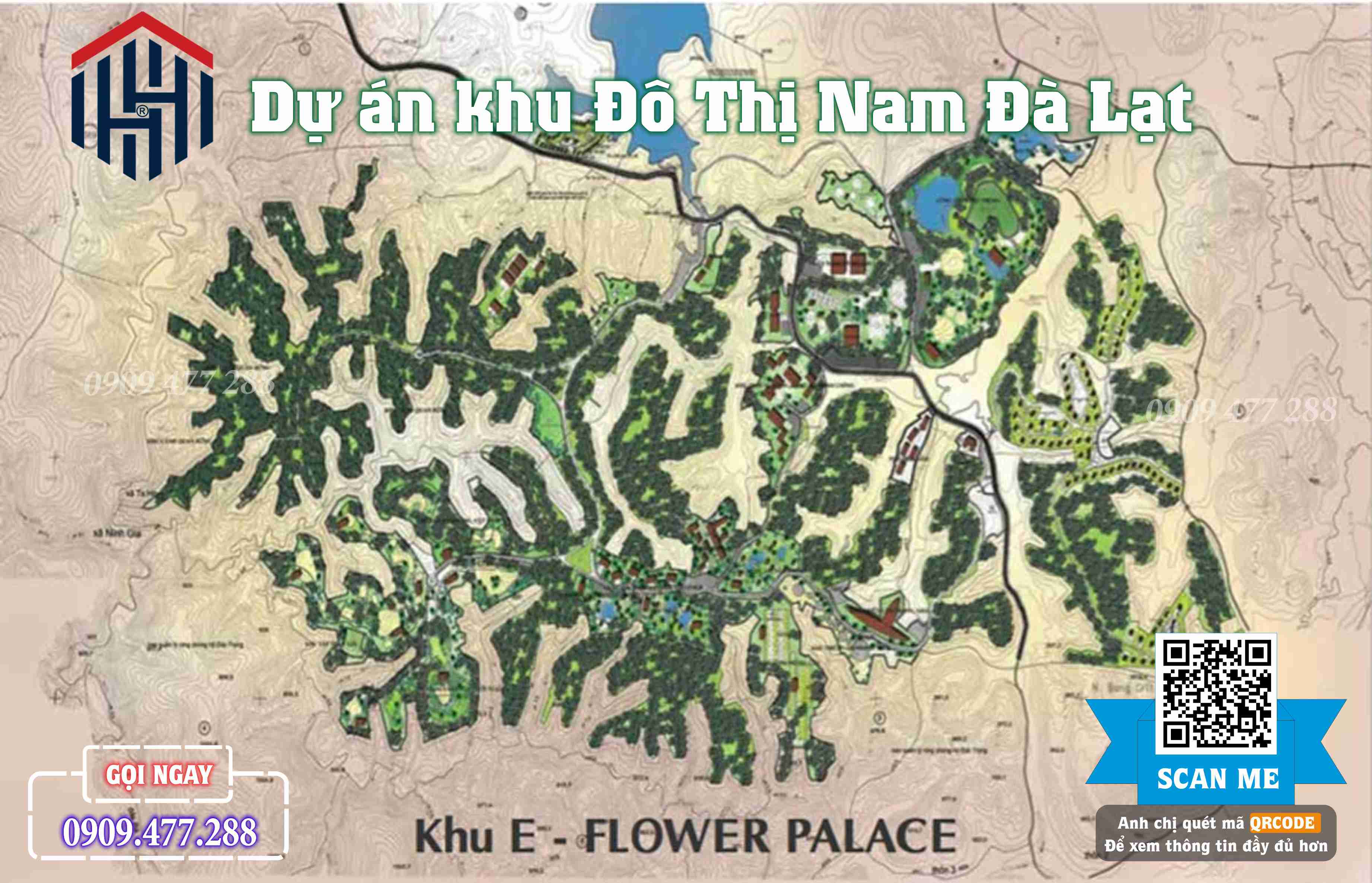 Khu E Flower Palaca Khu đô thị Nam Đà Lạt