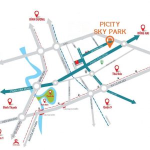 vị trí picity sky park