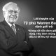 7 lời khuyên của Warren Buffett
