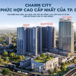 dự án căn hộ chung cư Charm Diamond TP Dĩ An