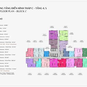 Elysian Gamuda Land mat bang thap C tang 4-5