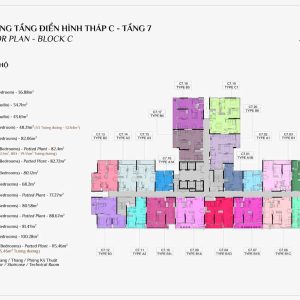 Elysian Gamuda Land mat bang thap C tang 7