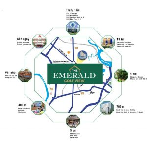 THE EMERALD GOLF VIEW tien ich ngoai khu