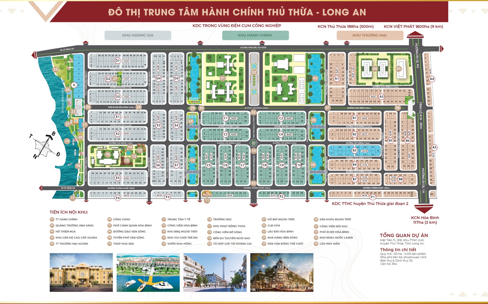 Tiện ích Agora City Long An