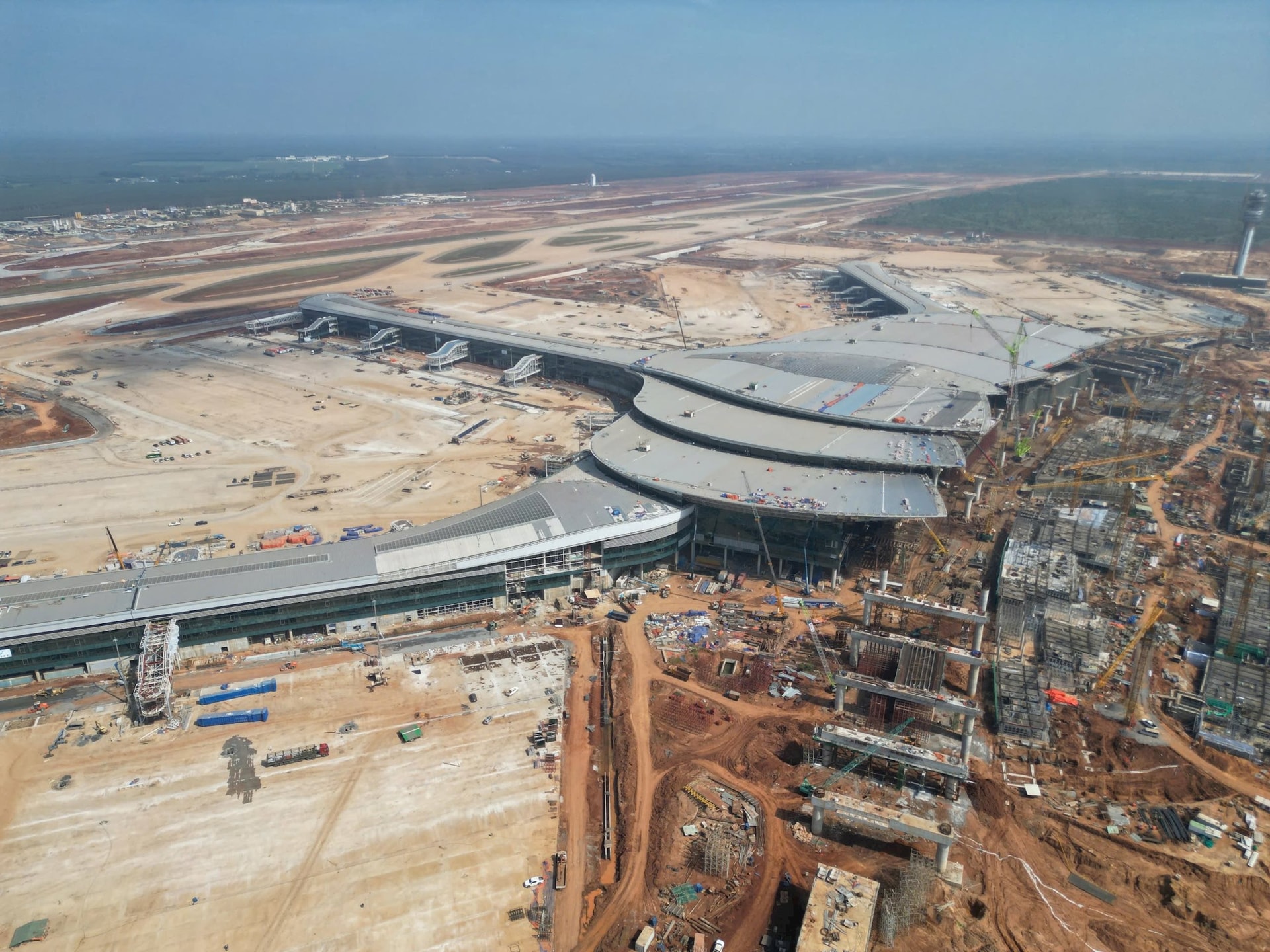 Hiện trạng sân bay Long Thành trước ngày khánh thành cuối năm 2025