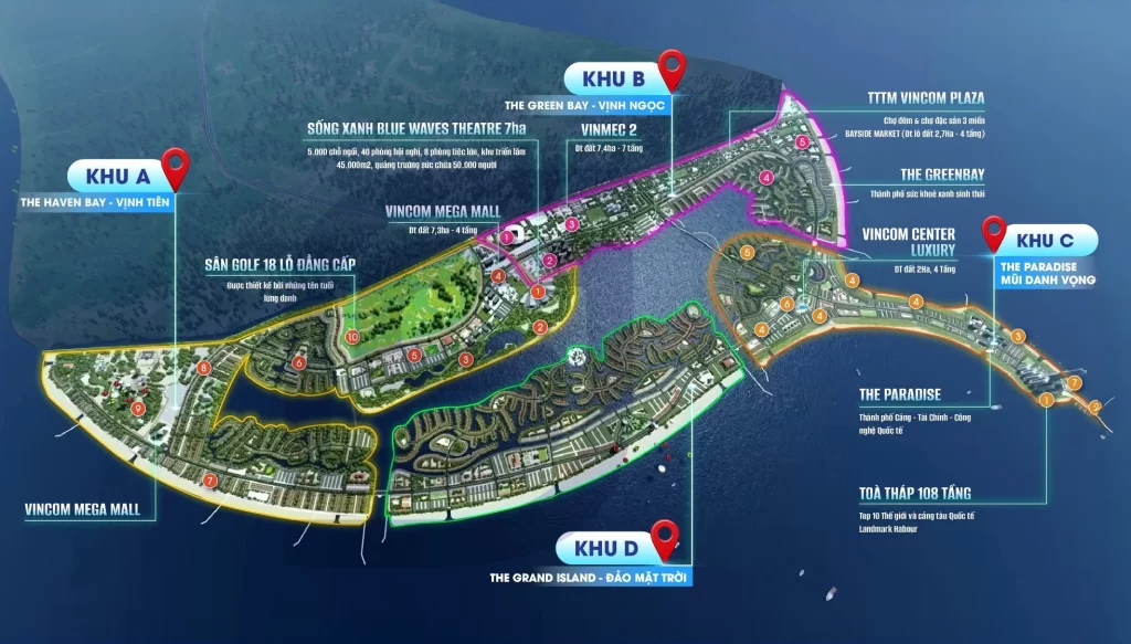 Mặt bằng Vinhomes Green Paradise Cần Giờ