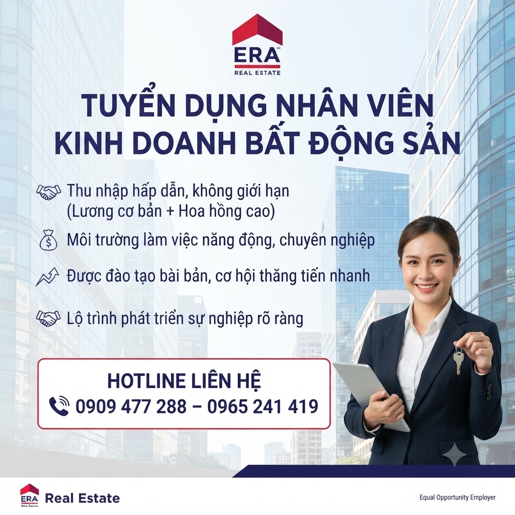 5 LÝ DO ERA VIETNAM LÀ LỰA CHỌN CHO SỰ NGHIỆP MÔI GIỚI BẤT ĐỘNG SẢN