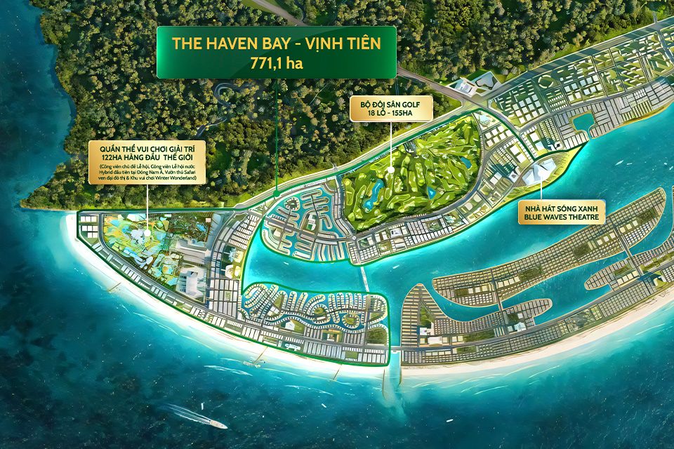 Vịnh Tiên Vinhomes Green Paradise Cần Giờ